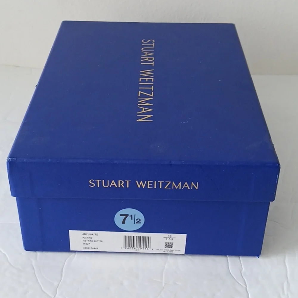 Stuart Weitzman Empty Shoe Box Blue Sz.7.5 11 